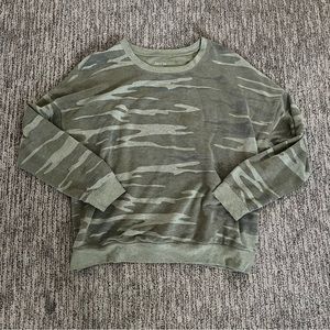 Zoe + Liv Camo Sweatshirt